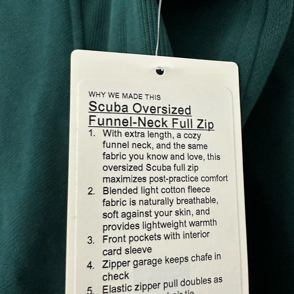 Scuba oversized funnel full zip sweater - Picture 4 of 5